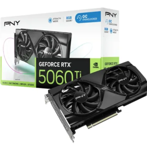 PNY GeForce RTX 5060 Ti 8GB OC Dual Fan GDDR7 Graphics Card