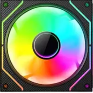 Value-Top CR10-1236ARGB 120mm (3xFAN) Mirror ARGB Case Fan With Control Hub