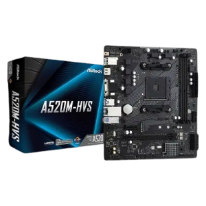 ASRock A520M-HVS AMD AM4 Micro ATX Motherboard